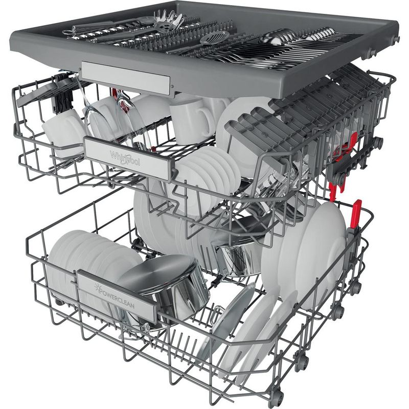 Whirlpool Zmywarka Wolnostojące WFO 3T133 PF X Wolnostojące D Technical Translucent