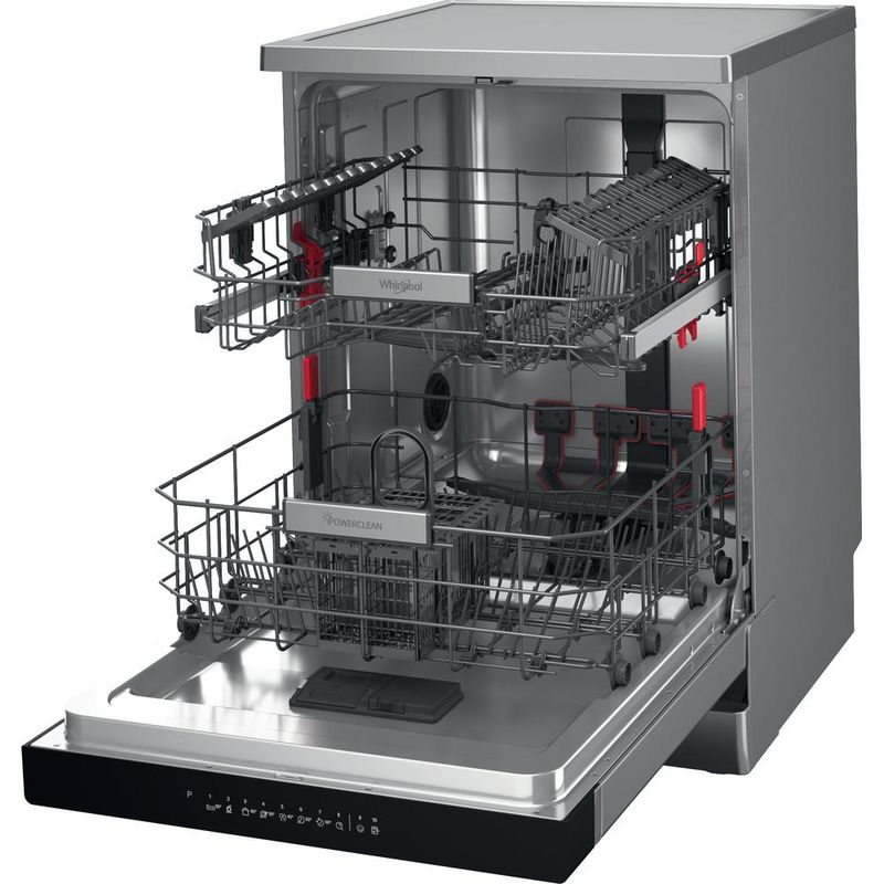 Whirlpool Zmywarka Wolnostojące WFO 3T133 P 6.5 X Wolnostojące D Perspective open