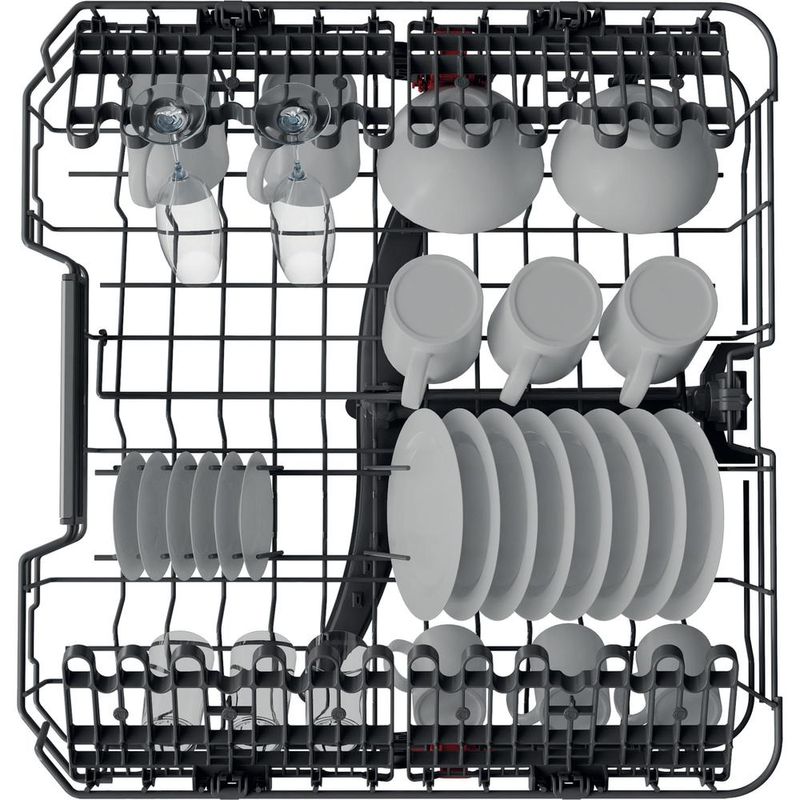 Whirlpool Zmywarka Do zabudowy WIO 3T141 PES Zintegrowane C Rack