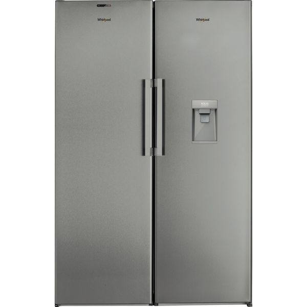 Whirlpool-Zamrażarka-Wolnostojące-UW8-F2Y-XBI-F-2-Optic-Inox-Frontal