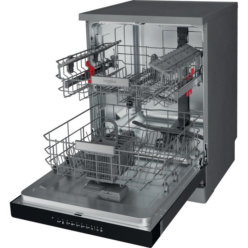 Whirlpool Zmywarka Wolnostojące WFO 3T142 X Wolnostojące C Perspective open