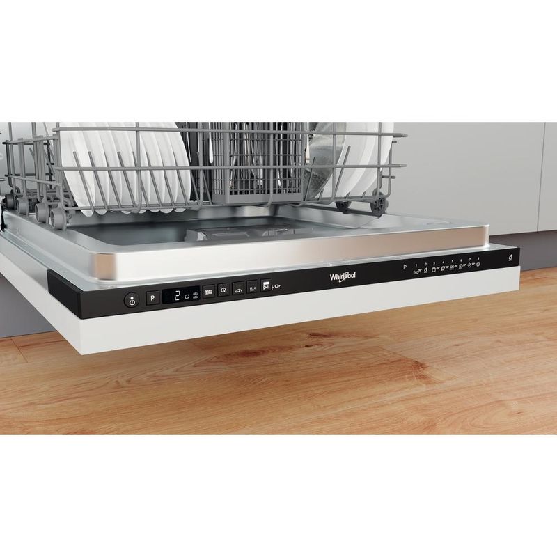 Whirlpool Zmywarka Do zabudowy WIC 3C26 N Zintegrowane E Lifestyle control panel