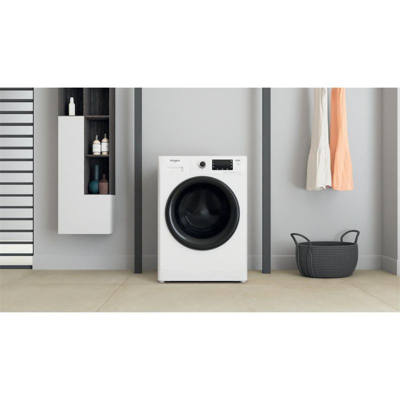 Whirlpool Pralkosuszarka Wolnostojące FWDD 1071682 WBV EU N Biel Ładowany od frontu Lifestyle frontal