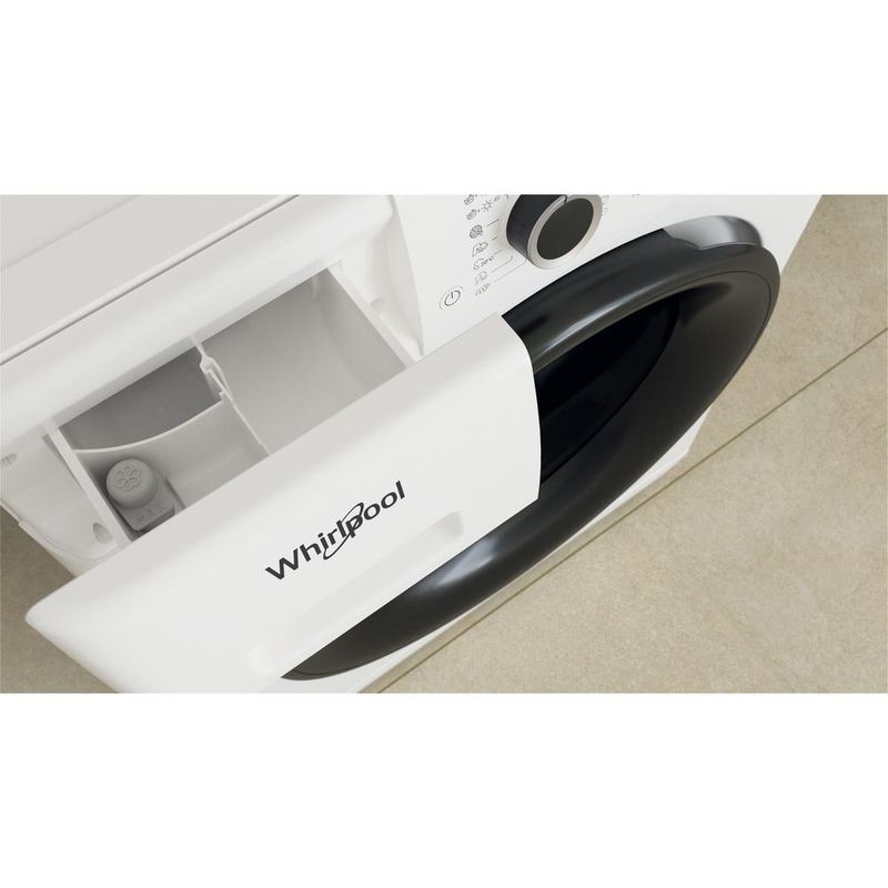 Whirlpool Pralkosuszarka Wolnostojące FWDD 1071682 WBV EU N Biel Ładowany od frontu Drawer