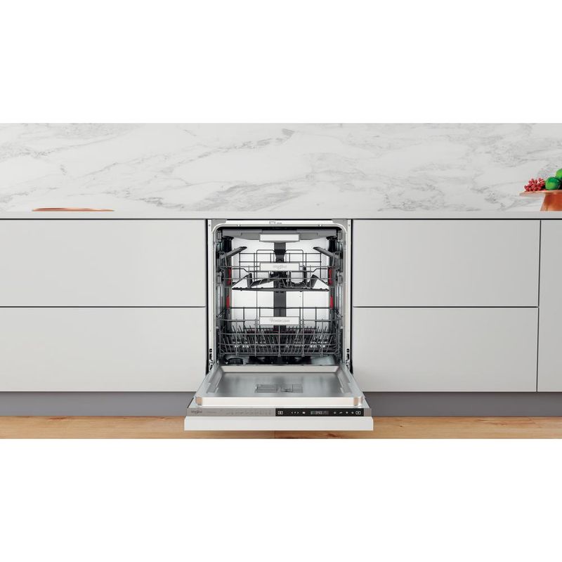 Whirlpool Zmywarka Do zabudowy WIP 4O33 PLE S Zintegrowane D Lifestyle frontal open