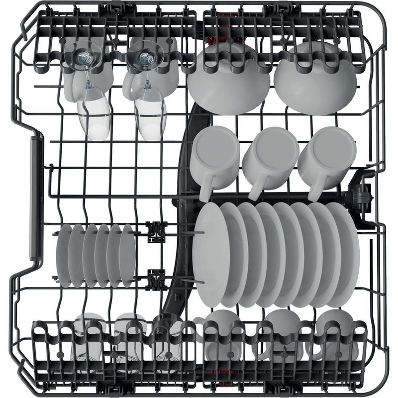 Whirlpool Zmywarka Do zabudowy WIP 4O33 PLE S Zintegrowane D Rack