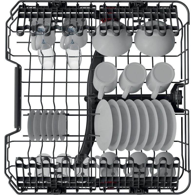 Whirlpool Zmywarka Do zabudowy WIO 3C33 E 6.5 Zintegrowane D Rack