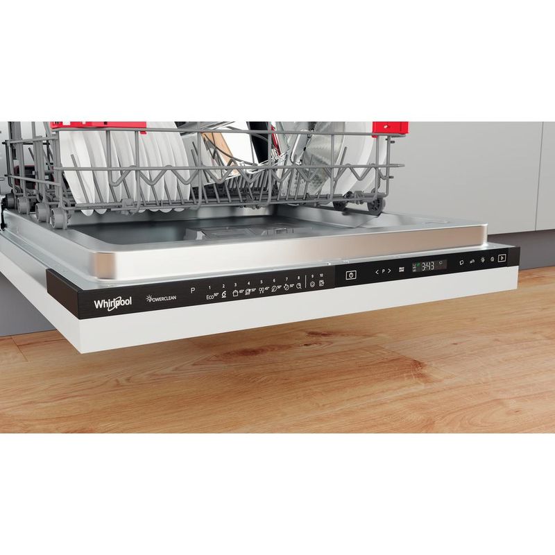 Whirlpool Zmywarka Do zabudowy WIP 4T233 PFEG Zintegrowane D Lifestyle control panel