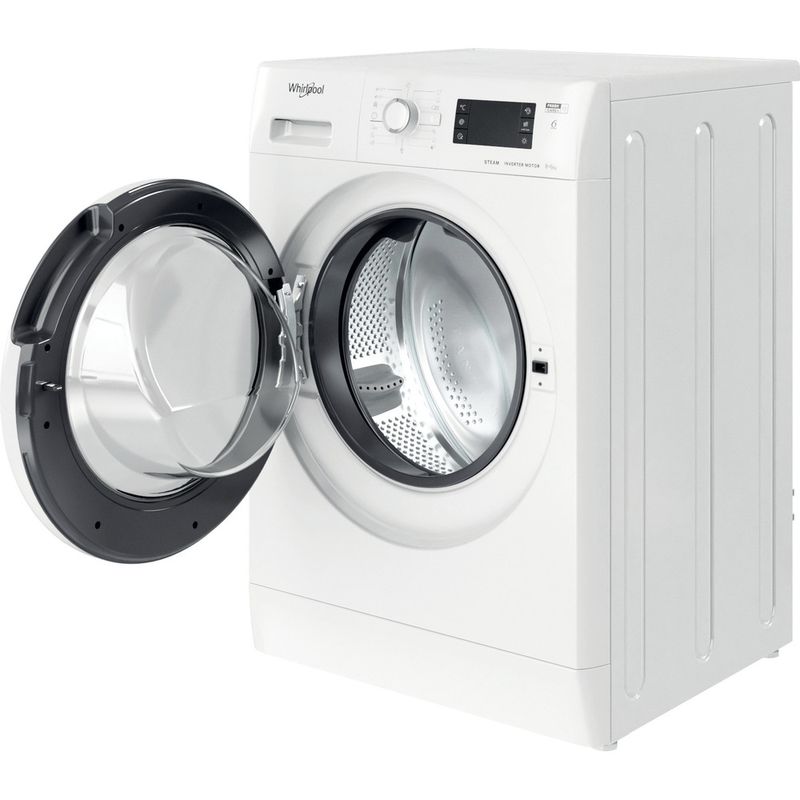 Whirlpool-Pralkosuszarka-Wolnostojące-FWDG-861483E-WV-EU-N-Biel-Ładowany-od-frontu-Perspective-open