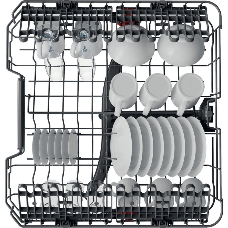 Whirlpool Zmywarka Do zabudowy WBO 3T333 P 6.5 X Z panelem D Rack