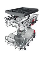 Whirlpool Zmywarka Wolnostojące WSFO 3O23 PF Wolnostojące E Technical Translucent
