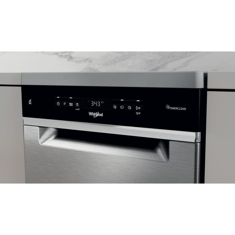 Whirlpool Zmywarka Wolnostojące WSFO 3O34 PF X Wolnostojące D Lifestyle control panel