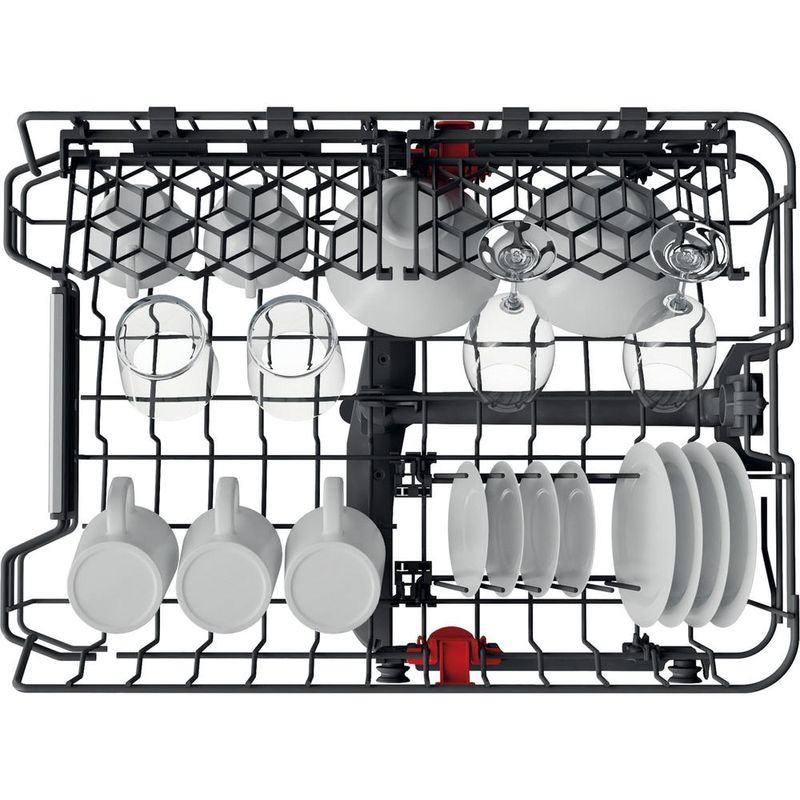 Whirlpool Zmywarka Wolnostojące WSFO 3O34 PF X Wolnostojące D Rack