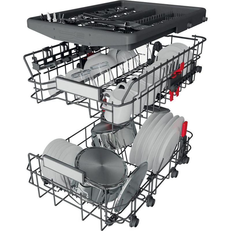 Whirlpool Zmywarka Wolnostojące WSFO 3O34 PF X Wolnostojące D Technical Translucent