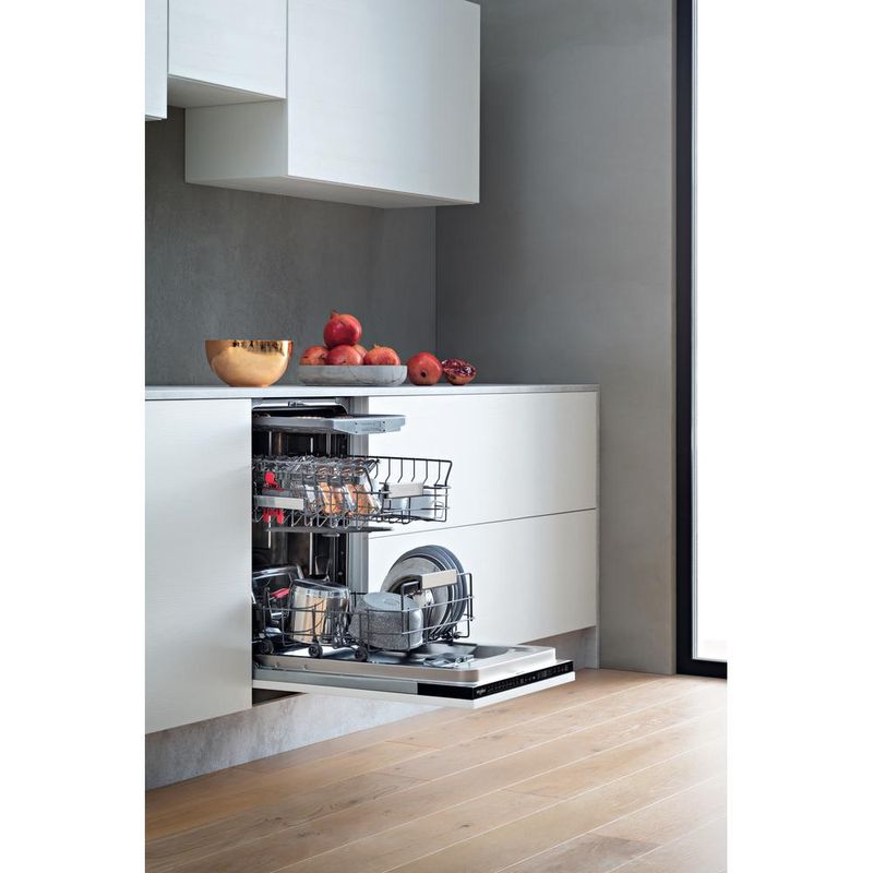 Whirlpool Zmywarka Do zabudowy WSIP 4O33 PFE Zintegrowane D Lifestyle perspective open