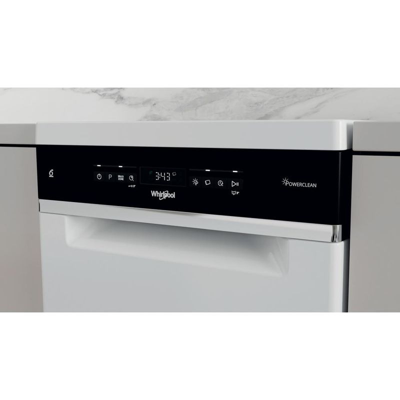 Whirlpool Zmywarka Wolnostojące WSFO 3O34 PF Wolnostojące D Lifestyle control panel