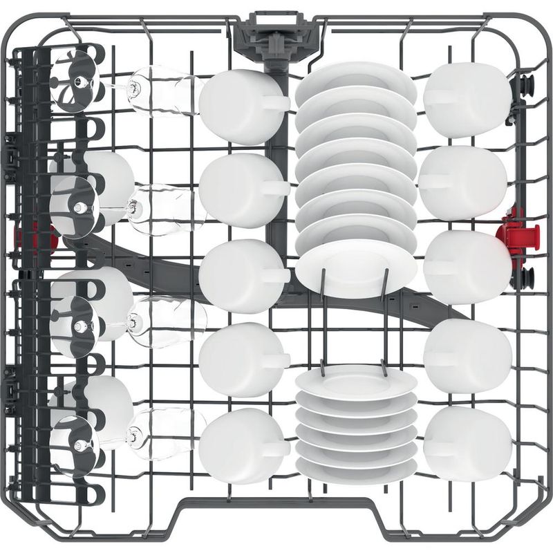 Whirlpool Zmywarka Wolnostojące WFE 2B19 X Wolnostojące F Rack