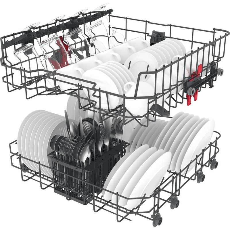 Whirlpool Zmywarka Wolnostojące WFE 2B19 X Wolnostojące F Technical Translucent