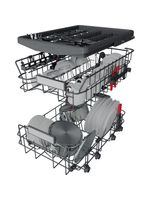 Whirlpool Zmywarka Do zabudowy WSIP 4O23 PFE Zintegrowane E Technical Translucent