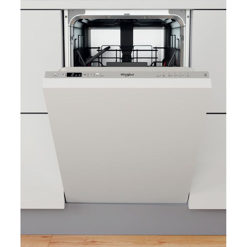 Lave vaisselle encastrable Whirlpool WSIC3M17 - Lave vaisselle tout  integrable 45 cm - Classe A+ / 47 decibels - 10 couverts : : Gros  électroménager