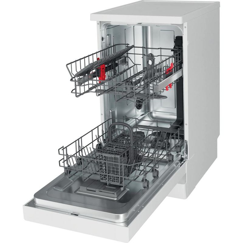 Whirlpool Zmywarka Wolnostojące WSFE 2B19 Wolnostojące F Perspective open