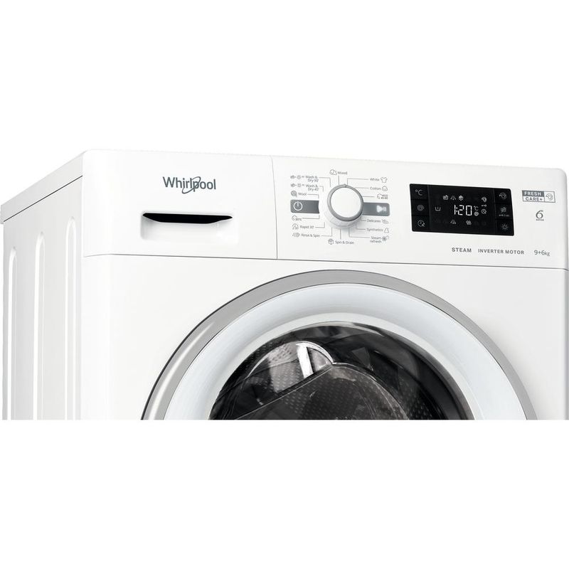 Whirlpool-Pralkosuszarka-Wolnostojące-FWDG-961483-WSV-EE-N-Biel-Ładowany-od-frontu-Control-panel