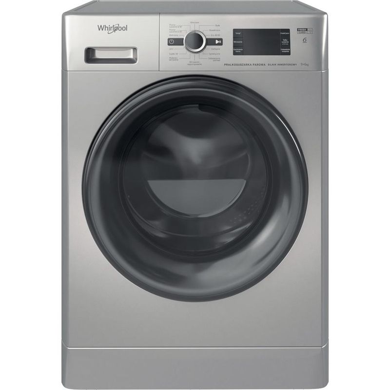 Whirlpool-Pralkosuszarka-Wolnostojące-FWDG-961483-SBSV-PL-N-Srebrny-Ładowany-od-frontu-Frontal
