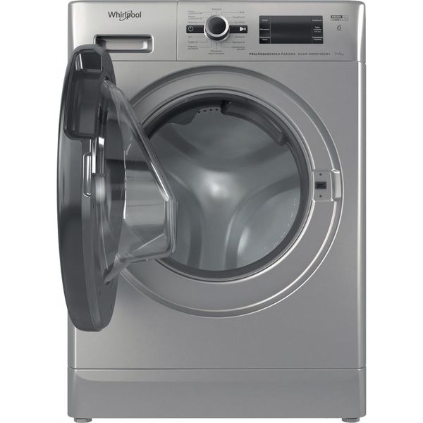 Whirlpool-Pralkosuszarka-Wolnostojące-FWDG-961483-SBSV-PL-N-Srebrny-Ładowany-od-frontu-Frontal-open