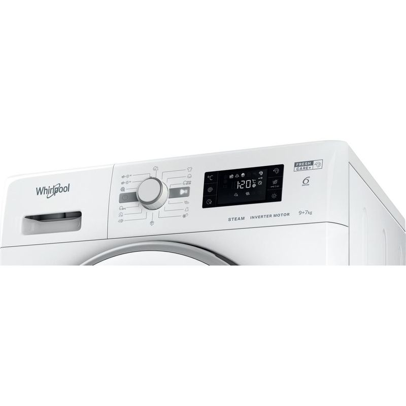 Whirlpool-Pralkosuszarka-Wolnostojące-FWDG-971682E-WSV-EU-N-Biel-Ładowany-od-frontu-Control-panel