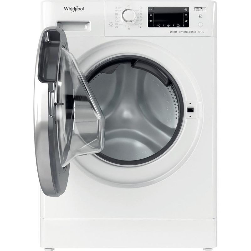 Whirlpool-Pralkosuszarka-Wolnostojące-FWDD-1071682-WSV-EU-N-Biel-Ładowany-od-frontu-Frontal-open