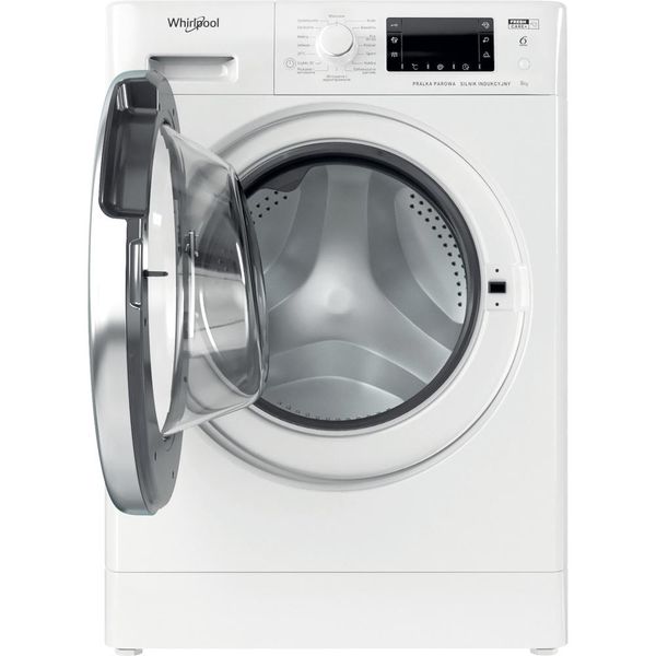 Whirlpool-Pralka-Wolnostojące-MFWSD-81283-CV-PL-N-Biel-Ładowany-od-frontu-D-Frontal-open