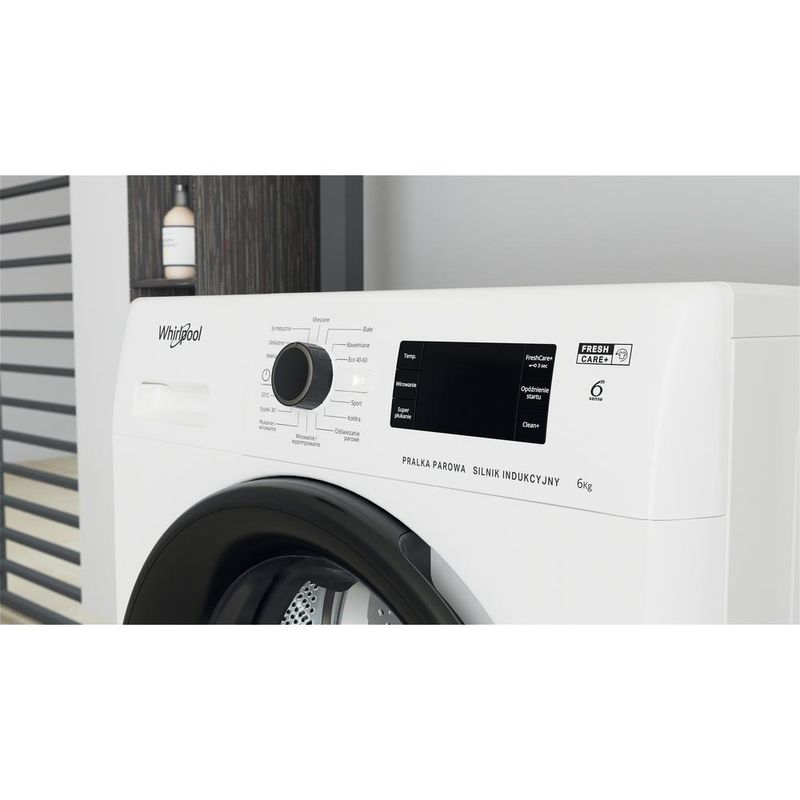 Whirlpool-Pralka-Wolnostojące-FWSG-61282-BV-PL-N-Biel-Ładowany-od-frontu-E-Lifestyle-control-panel