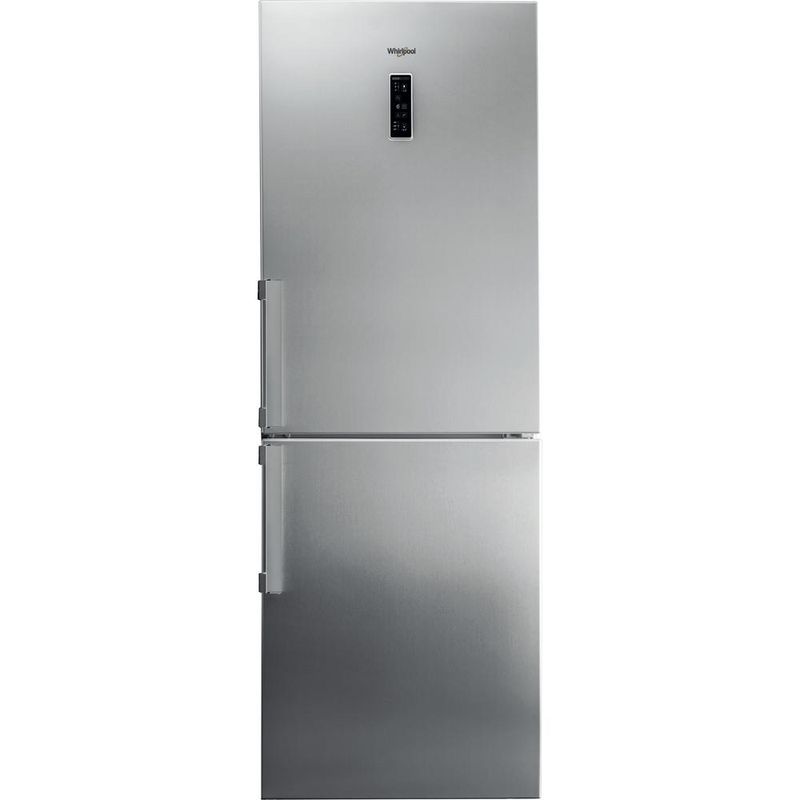 Whirlpool Lodówka z zamrażarką Wolnostojące WB70E 973 X Optic Inox Dwudrzwiow(y)a Frontal