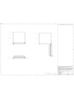 Whirlpool Lodówka z zamrażarką Wolnostojące WB70E 972 X Optic Inox Dwudrzwiow(y)a Technical drawing