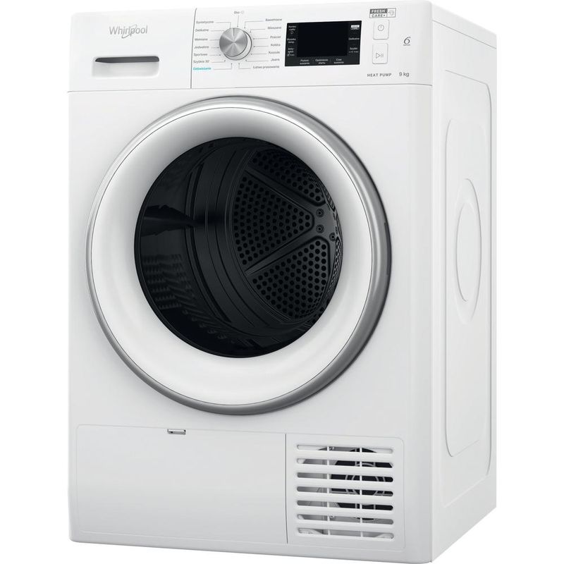 Whirlpool Suszarka FFT M22 9X2WS PL Biel Perspective