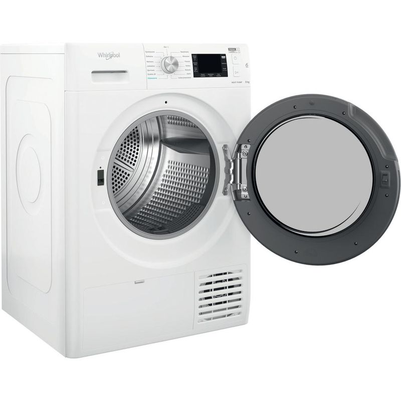 Whirlpool Suszarka FFT M22 9X2WS PL Biel Perspective open