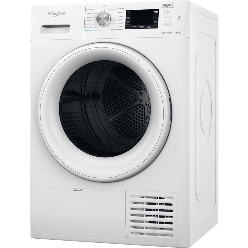 Whirlpool Suszarka FFT M22 9X2 PL Biel Perspective