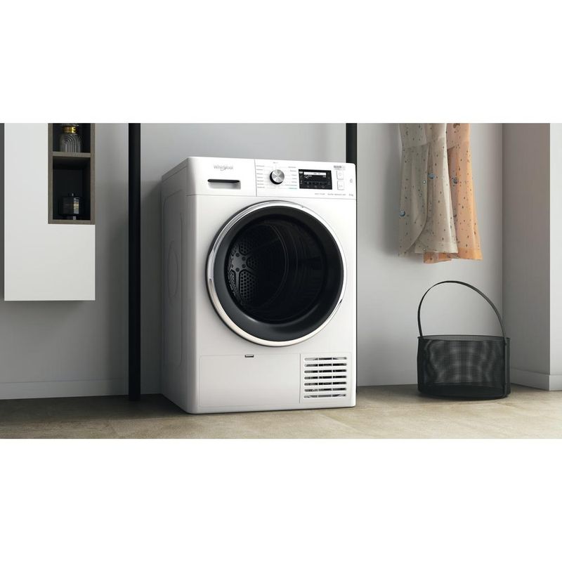 Whirlpool Suszarka FFT D 9X3BX PL Biel Lifestyle perspective