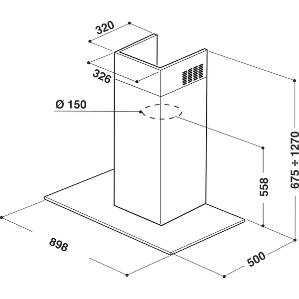 Whirlpool-Okap-Do-zabudowy-AKR-968-IX-Inox-Kominowy-Elektroniczny-Technical-drawing