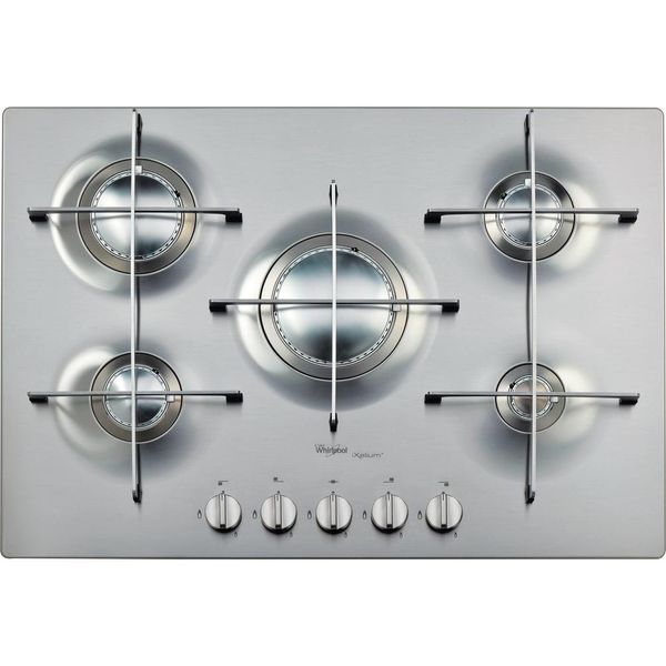 Whirlpool-Płyta-grzewcza-AKT-799-IXL-Inox-Gazowy-Frontal