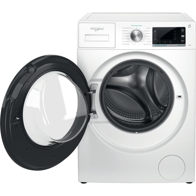 Whirlpool Pralka Wolnostojące W6 W045WB EE Biel Ładowany od frontu B Frontal open