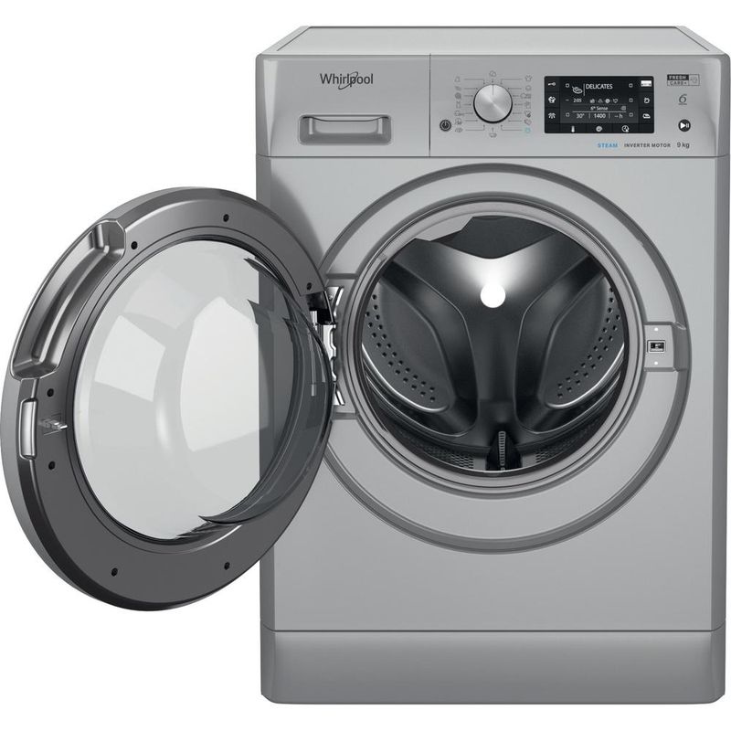 Whirlpool Pralka Wolnostojące FFD 9458 SBSV EU Srebrny Ładowany od frontu B Frontal open