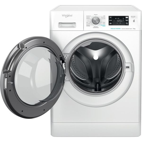 Whirlpool-Pralka-Wolnostojące-FFB-9458-BSV-PL-Biel-Ładowany-od-frontu-B-Frontal-open