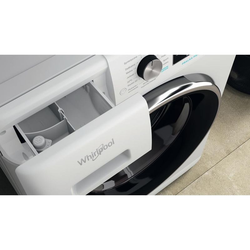 Whirlpool Pralka Wolnostojące FFD 9458 BCV PL Biel Ładowany od frontu B Drawer