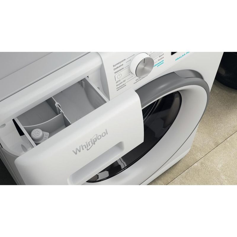 Whirlpool Pralka Wolnostojące FFB 9258 SV PL Biel Ładowany od frontu B Drawer