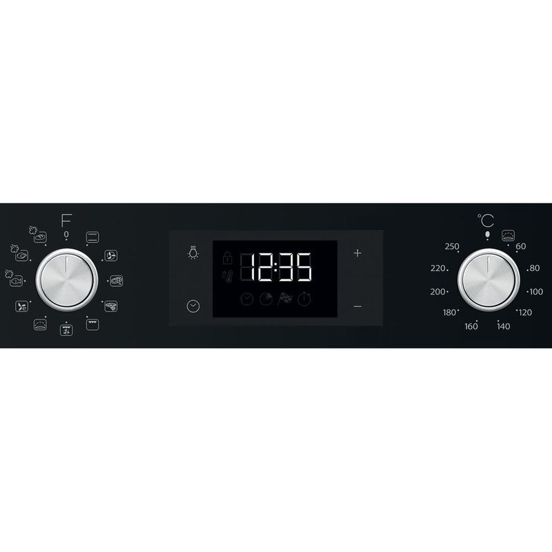 Whirlpool Piekarnik Do zabudowy OAS KC8V1 BLG Elektryczny A+ Program