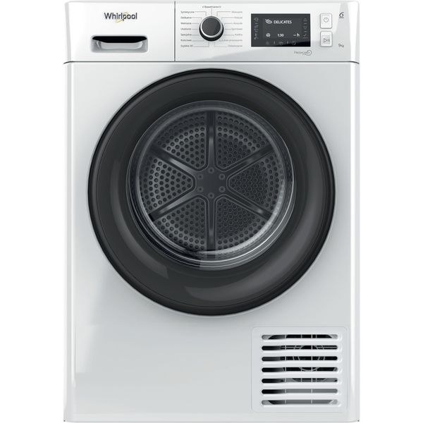 Whirlpool-Suszarka-EFTD9X3B-PL-Biel-Frontal