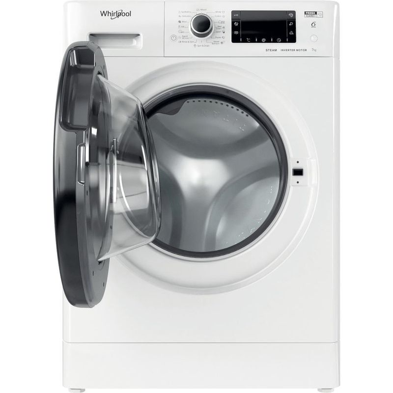 Whirlpool-Pralka-Wolnostojące-FWSD-71283-BV-EE-N-Biel-Ładowany-od-frontu-D-Frontal-open
