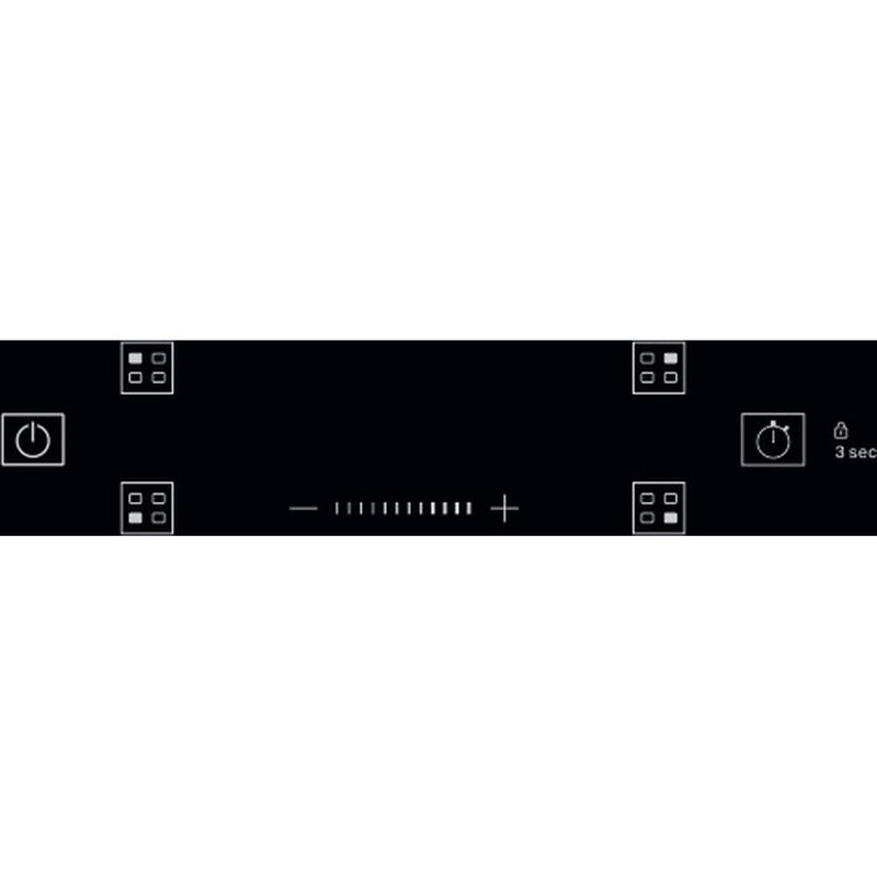 Whirlpool Płyta grzewcza WS QS460 NE Czarny Induction vitroceramic Control panel