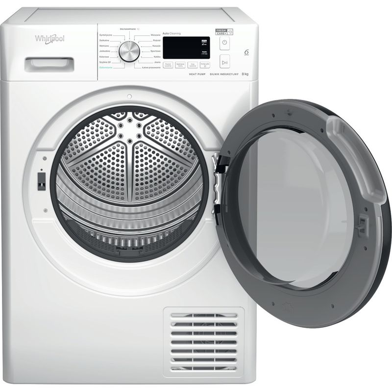Whirlpool-Suszarka-FFT-M11-8X3BY-PL-Biel-Frontal-open